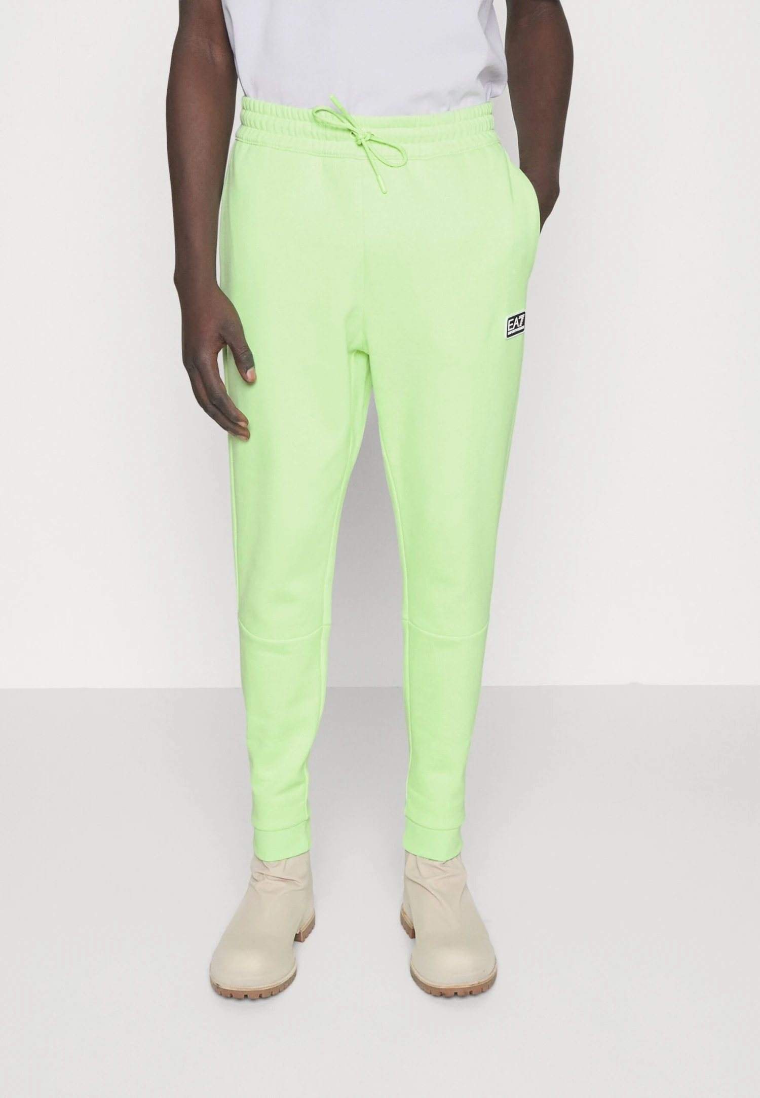 EA7 Emporio Armani Trouser - Tracksuit Bottoms - Light Green 3 EA7 Emporio Armani Trouser - Tracksuit Bottoms - Light Green