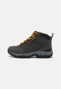 Columbia Newton Ridge Wp Omni-HeatIi - Hiking Shoes - Dark Grey/Raw Honey