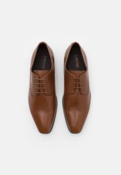Geox Uomo High Life - Smart Lace-Ups - Dark Cognac -Stock X c5123aa6bfda42169a8bbf12588bb417