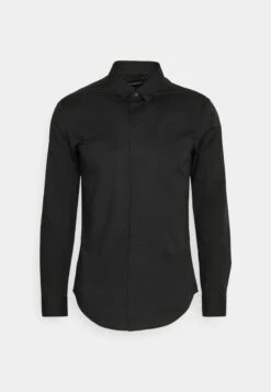 Emporio Armani Manica Lunga - Formal Shirt - Nero -Stock X c5484576206d4600bc21e3187b1222d7