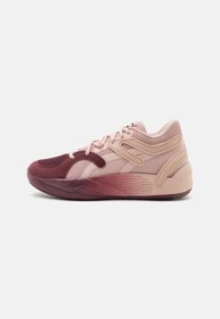 Puma Blaze Court - Basketball Shoes - Rose Quartz/Aubergine/White