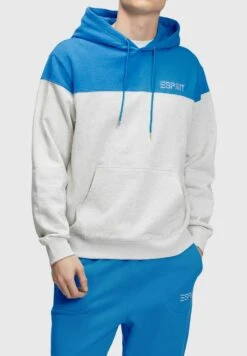 ESPRIT Colourblock - Hoodie - Light Grey New