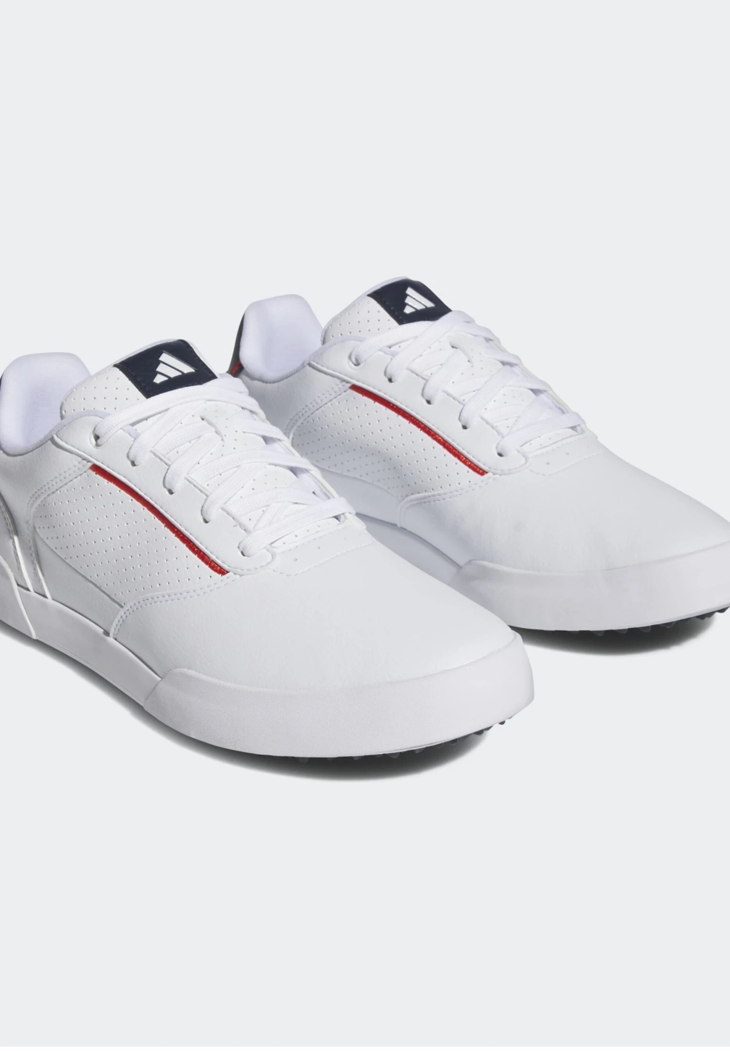 Adidas Golf Retrocross - Golf Shoes - Cloud White/Cloud White/Collegiate Navy 4 Adidas Golf Retrocross - Golf Shoes - Cloud White/Cloud White/Collegiate Navy - Image 2