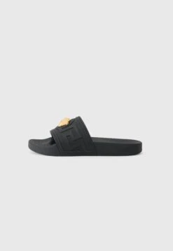 Versace Slippers - Black/gold-coloured