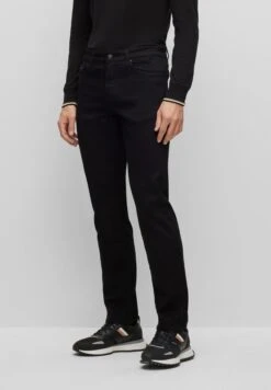 Boss Maine - Straight Leg Jeans - Black