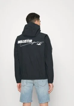 Hollister Co. Track - Summer Jacket - Black -Stock X c6d873ed50264790b121d4f2b1e87531