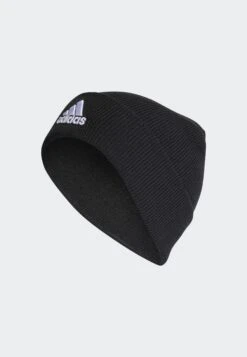Adidas Sportswear Logo - Beanie - BlackWhite -Stock X c6e809fcb08e499692bbc5f0f258d449