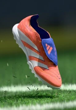 ADIDAS PERFORMANCE PREDATOR LEAGUE FOLD-OVER TONGUE TURF FOOTBALL BOOTS - Turf Football Boots - Signal Coral/footwear White/beam Orange