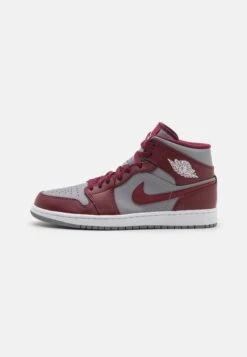 Air Jordan 1 - High-Top Trainers - Cherrywood Red/White/Cement Grey