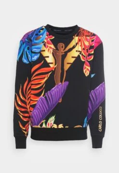 CARLO COLUCCI Sweatshirt - Black Blue -Stock X c8499df4bb8e4a338006f0ee3dad74d6