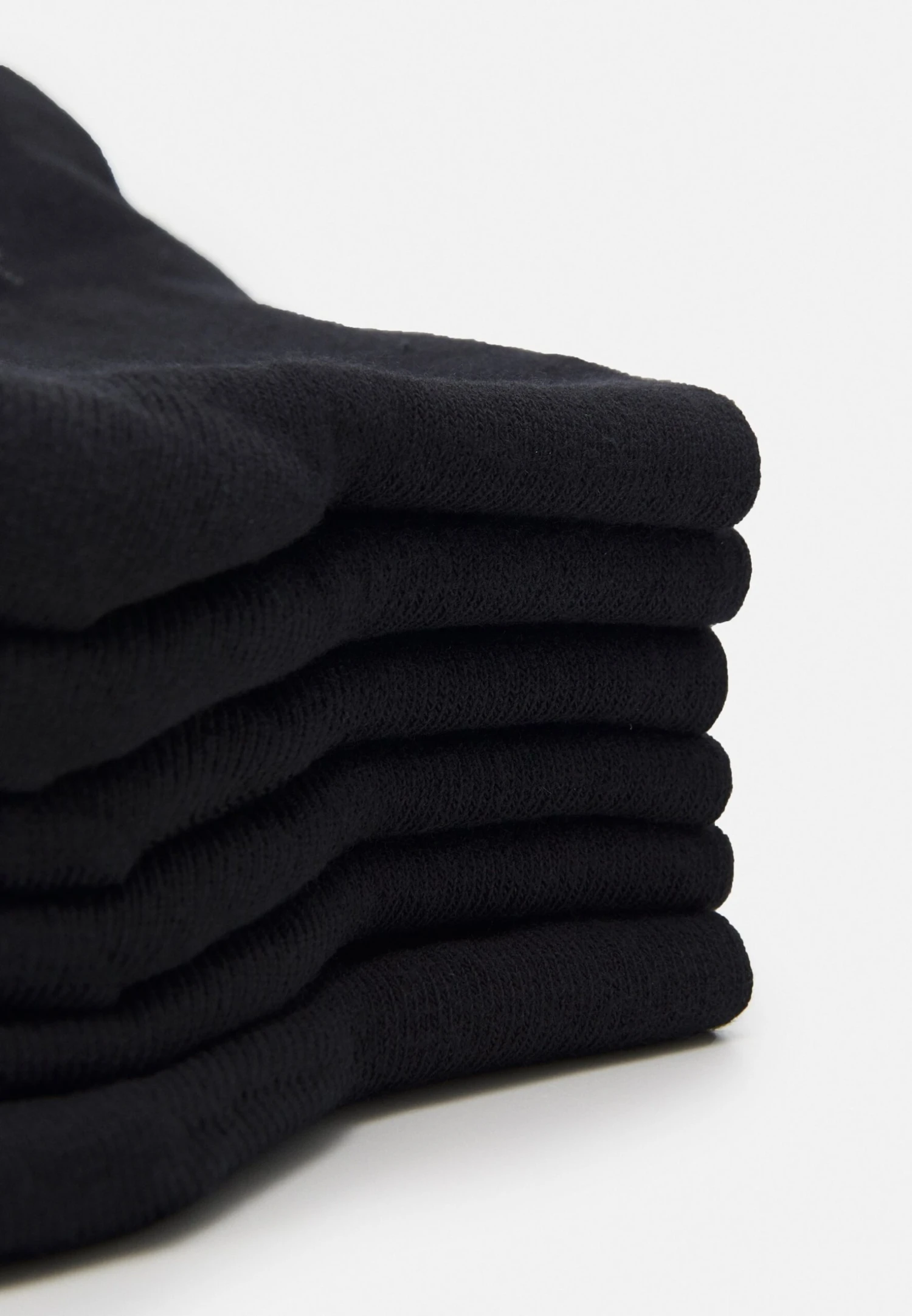 Men Casual Flat Carter 6 Pack - Socks - Black 4 Men Casual Flat Carter 6 Pack - Socks - Black - Image 2