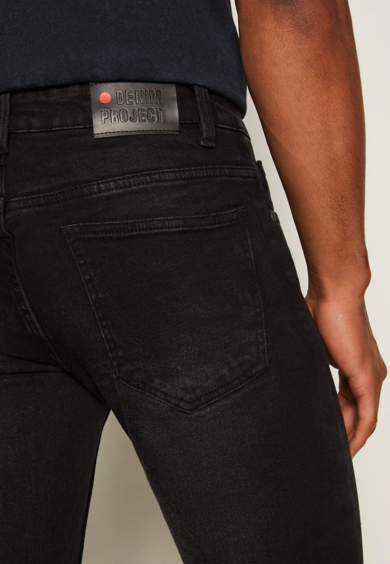 Denim Project Mr Red - Slim Fit Jeans - Black Wash 8 Denim Project Mr Red - Slim Fit Jeans - Black Wash - Image 6
