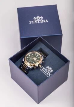 Festina Chrono Sport - Chronograph Watch - Green -Stock X c89e09cbd0254fcbae680c345dcc67e2