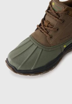 Skechers RESPECTED - Lace-up Ankle Boots - Olive/brown -Stock X c8a8442365b54669bf96c71ce00d5978