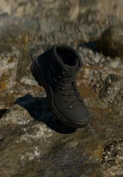 Lowa RENEGADE EVO GTX MID - Hiking Shoes - Tiefschwarz