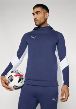 Puma HOODY - Hoodie - Navy/silver/white -Stock X c9578c7f118c4b579f82e23603b6e0ba