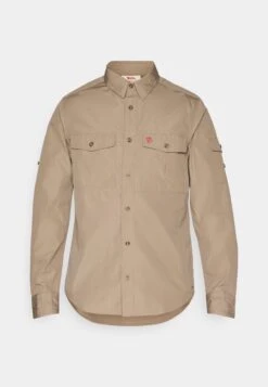 FJÄLLRÄVEN SINGI TREKKING SHIRT LS M - Shirt - Dark Olive -Stock X c9647dcef12f446db29d514e15cf271a