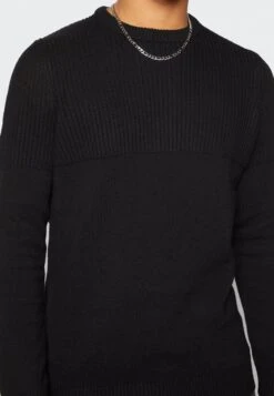 Only & Sons Onsal Life Crew- Jumper - Black -Stock X c9782934925b49a7b5add5b31d8b6ab0