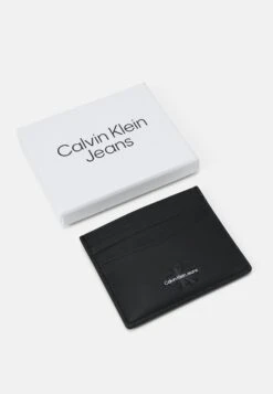 Calvin Klein Jeans Monogram Soft Cardcase Unisex - Business Card Holder - Black -Stock X ca6efc874dae489b92b40c26e86a480d