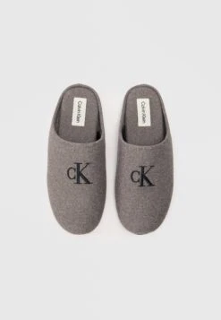 Calvin Klein Slippers - Granite Gray/black -Stock X ca80371144cc4f5bb774d043a47c2de5
