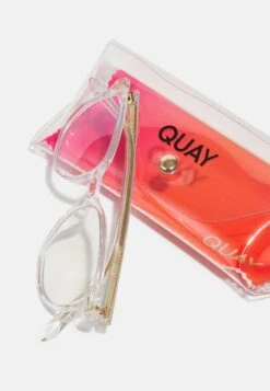 QUAY AUSTRALIA Unisex - Blue Light Glasses - Clear -Stock X ca849601eb7e48bea148fb6dd6f9a045