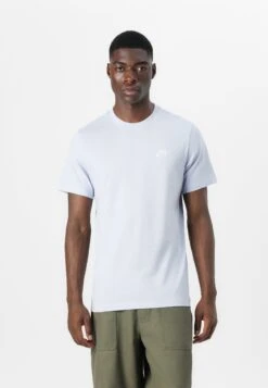 Nike Sportswear CLUB TEE - Basic T-shirt - Ghost/white