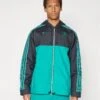 Adidas Originals LIVERPOOL FC ICON PARKA - Club Wear - Black/sea Green