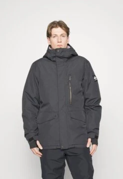 Quiksilver Mission Solid - Snowboard Jacket - True Black -Stock X cb65c089bc994f8db344acfe30551fff