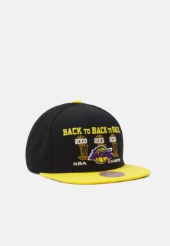 Mitchell & Ness Nba Los Angeles Lakers Champs Snapback - Cap - Black / Gold