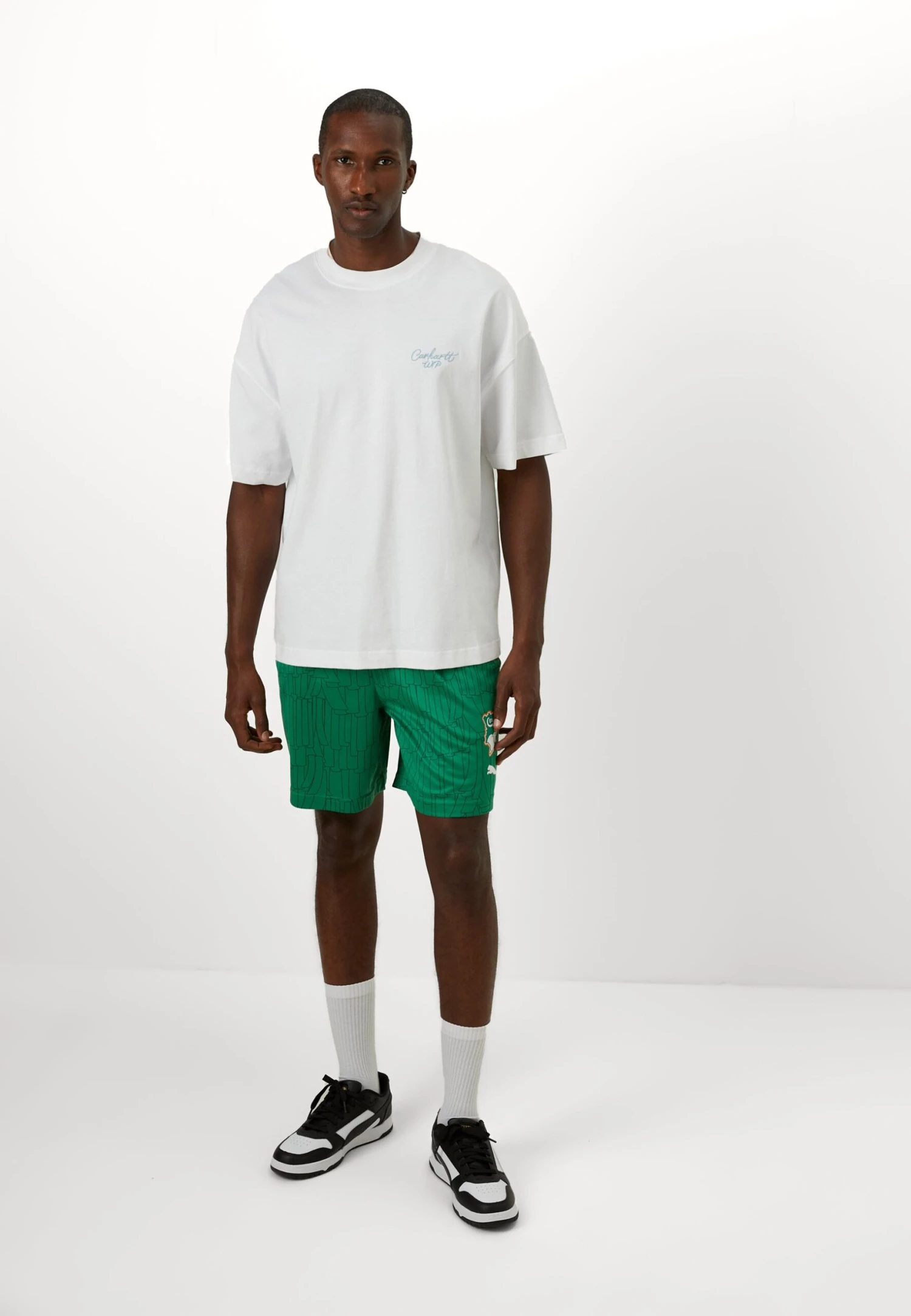 Puma FIF RELAXED SHORTS - National Team Wear - Dark Myrtle 7 Puma FIF RELAXED SHORTS - National Team Wear - Dark Myrtle - Image 5