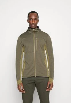 Norrøna Falketind Warm Octa Hood - Running Jacket - Oliv