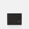 Emporio Armani CARD HOLDER - Wallet - Black Beauty