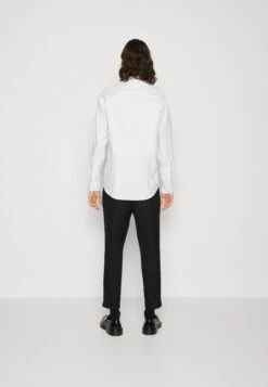 Stripe Easy Care Fitted Shirt - Formal Shirt - Salty Bay 10 Stripe Easy Care Fitted Shirt - Formal Shirt - Salty Bay -Stock X cc8ee777ee13494f87e606b624761e60