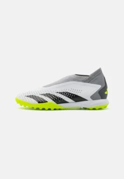 ADIDAS PERFORMANCE Predator Accuracy 3 Laceless Tf - Astro Turf Trainers - Footwaer White/Core Black/Lucid Lemon