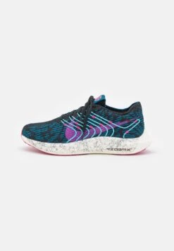 Nike Performance Pegasus Turbo Next Nature Se - Neutral Running Shoes - Black/Fuchsia Dream/Green Abyss/Hyper Pink/Baltic Blue