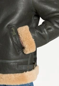 Schott Winter Jacket - Kaki/Beige 11 Schott Winter Jacket - Kaki/Beige -Stock X cd2cb87938324be48d39d1f62d0af996