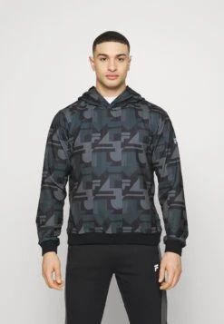 Fila Riad Regular Hoody - Hoodie - Black Beauty