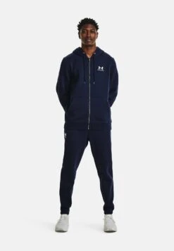 Under Armour Essential - Zip-Up Sweatshirt - Midnight Navy