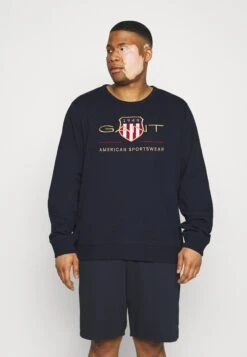 Gant Archive Shield C Neck - Sweatshirt - Evening Blue