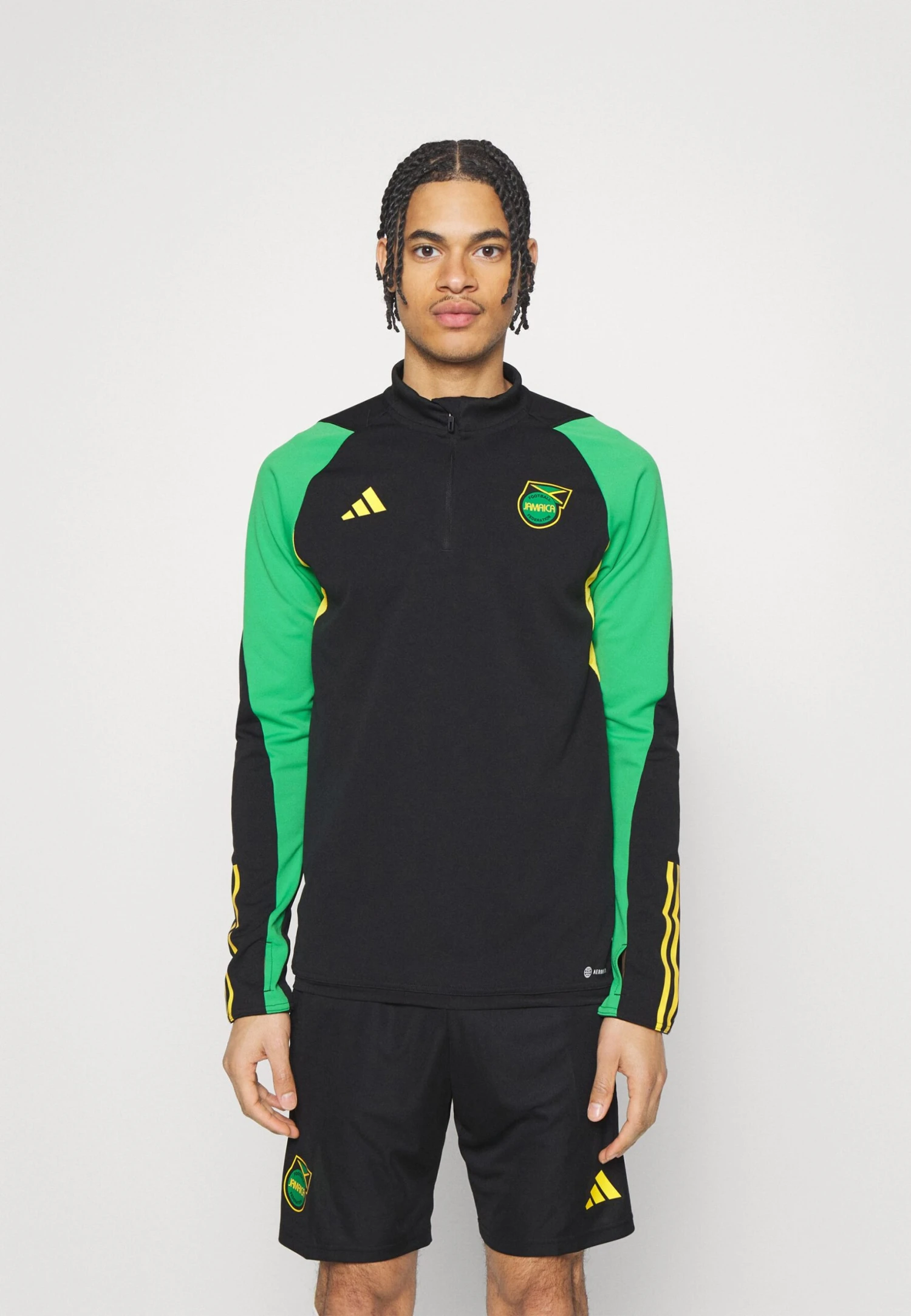 ADIDAS PERFORMANCE Jamaica Jff Training - National Team Wear - Black 3 ADIDAS PERFORMANCE Jamaica Jff Training - National Team Wear - Black