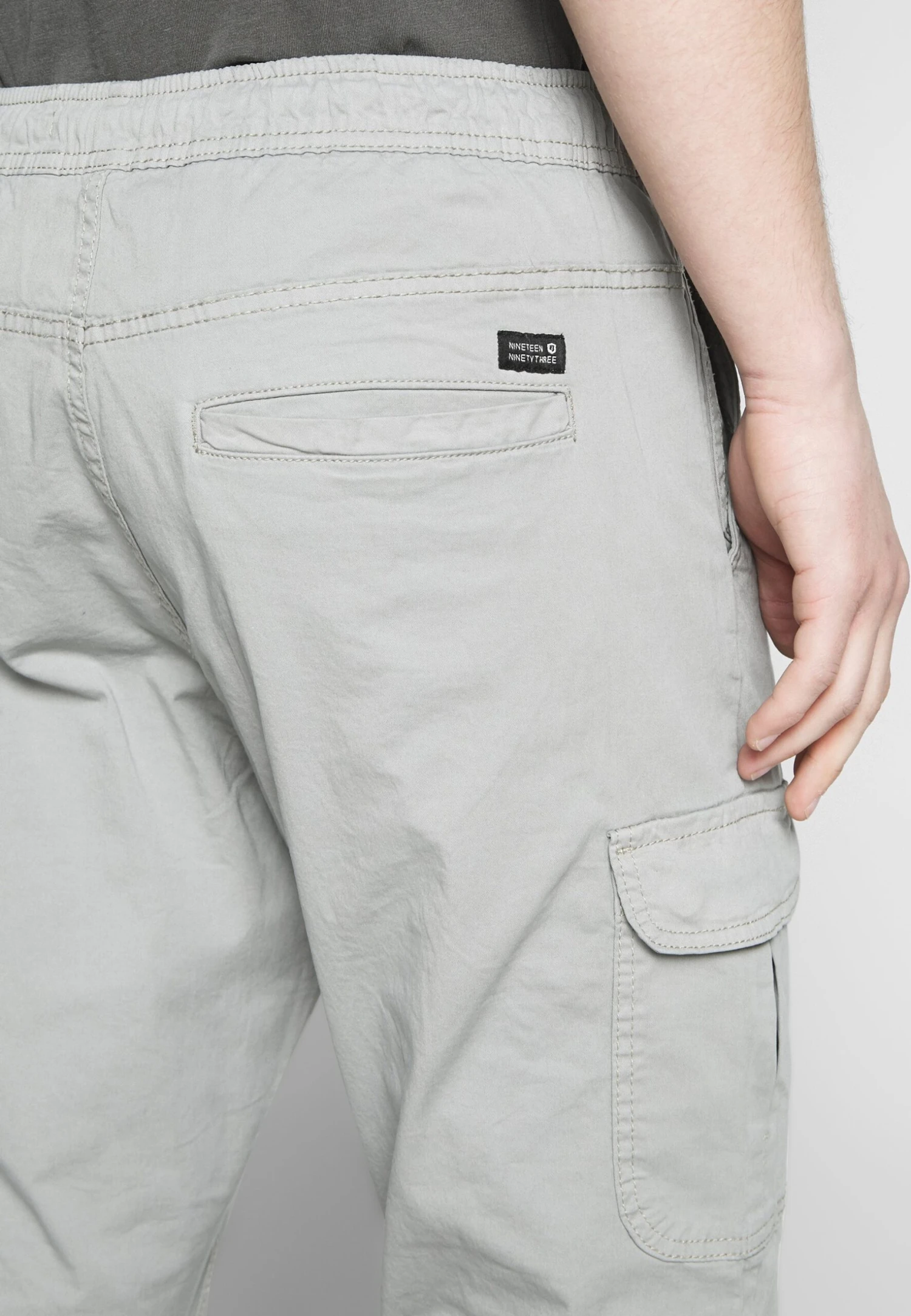 Indicode Jeans Lakeland - Cargo Trousers - Light Grey 9 Indicode Jeans Lakeland - Cargo Trousers - Light Grey - Image 7