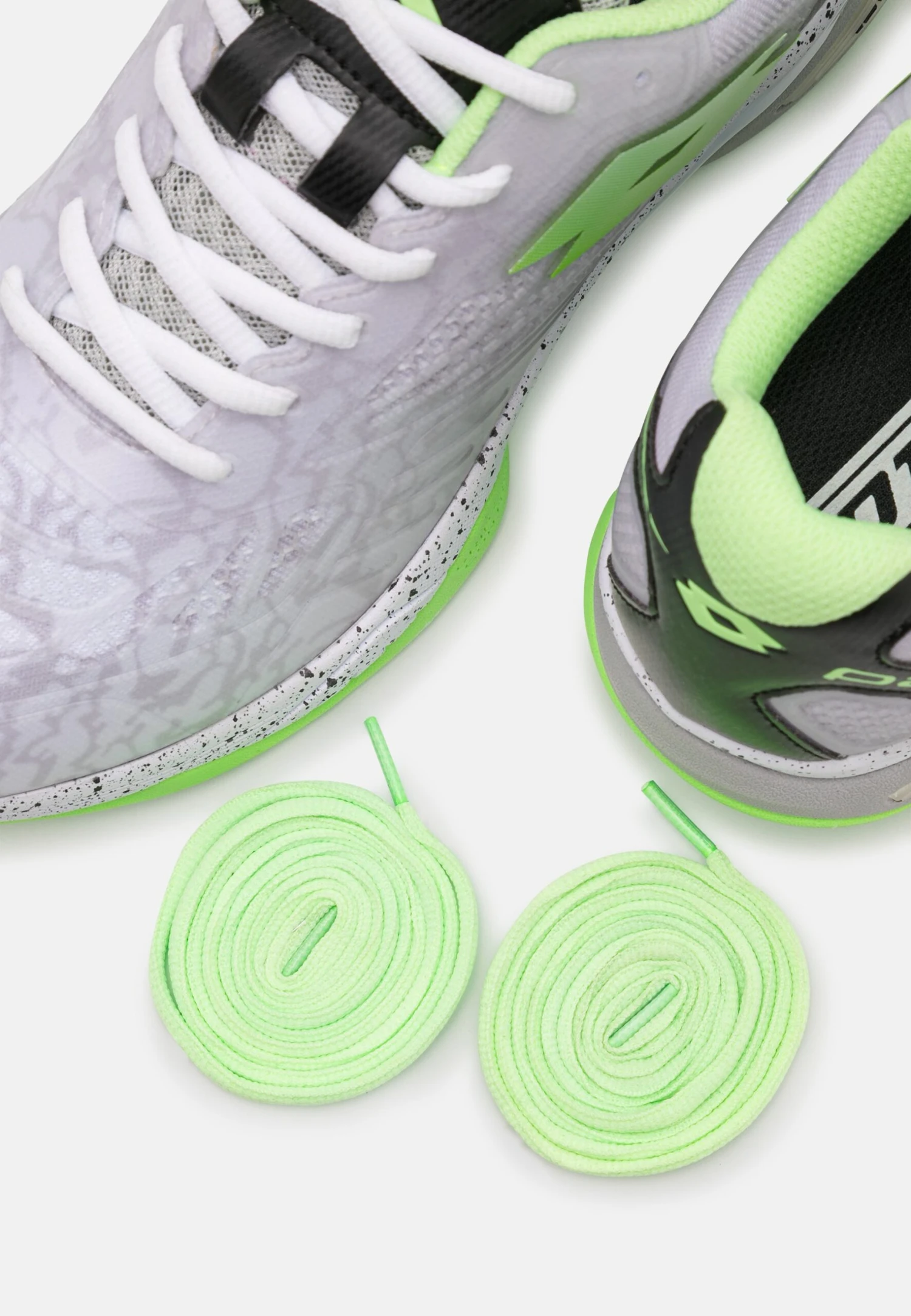 Lotto SUPERRAPIDA 200 III - Multicourt Tennis Shoes - All White/green Apple Neo 8 Lotto SUPERRAPIDA 200 III - Multicourt Tennis Shoes - All White/green Apple Neo - Image 6