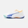 Puma NOVA SMASH - Padel Shoes - White/vivid Blue/heat Fire/black -Stock X cedae53abcee4b0f8d68cb5501f55082