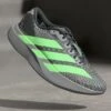 ADIDAS PERFORMANCE ADIZERO EVO SL - Trainers - Grey Three/lime Burst/core Black