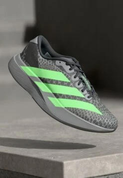 ADIDAS PERFORMANCE ADIZERO EVO SL - Trainers - Grey Three/lime Burst/core Black