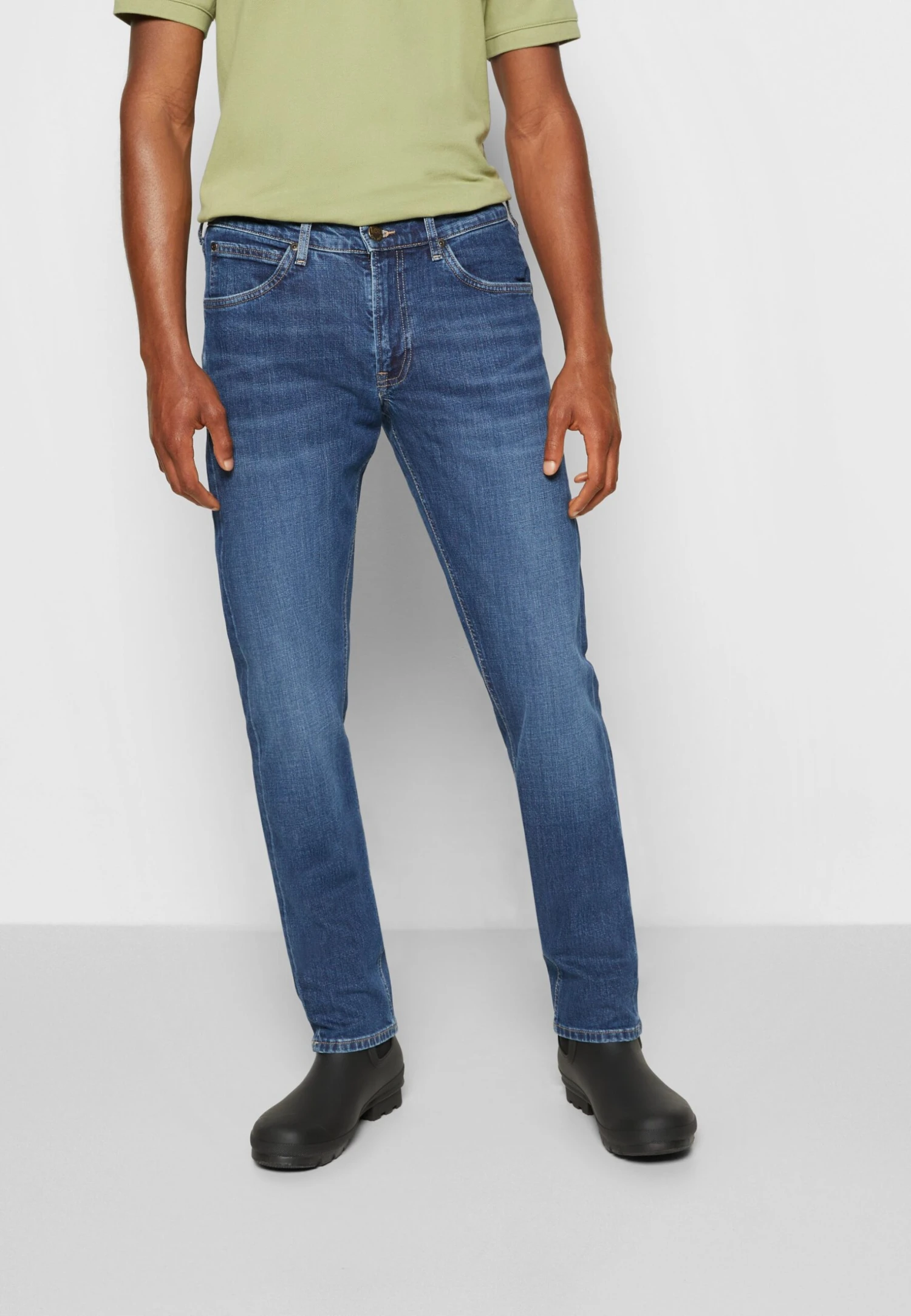 Lee Daren Zip Fly - Trousers - Dark Stone 5 Lee Daren Zip Fly - Trousers - Dark Stone - Image 3