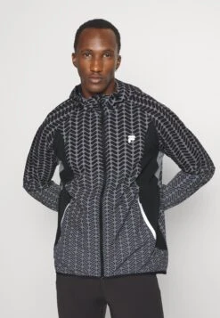 Fila Raga Hooded Running Jacket - Running Jacket - Night Owl -Stock X cf10793ed0bb46beb2d89ff730fb6041