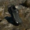 The North Face VERTO ALPINE GORE TEX - Hiking Shoes - Asphalt Grey/tnf Black