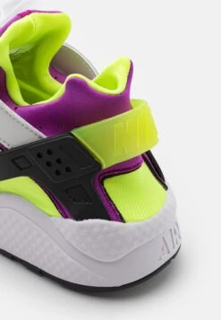 Nike Sportswear Air Huarache Unisex - Trainers - White/Neon Yellow/Magenta/Black -Stock X cfdbcea070a4433d90fc215b259a03ea