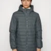 Rains Trekker Hooded Jacket Unisex - Winter Coat - Slate -Stock X d03dc26944be464ca4058799321507df